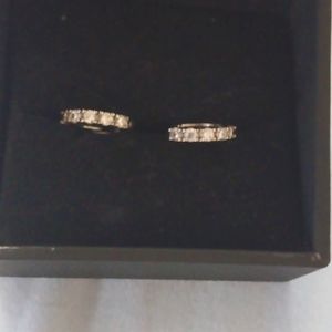 Cute diamond earrings